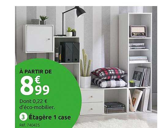 étagère 1 case