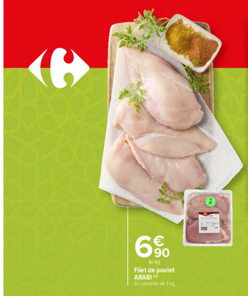 filet de poulet arabi