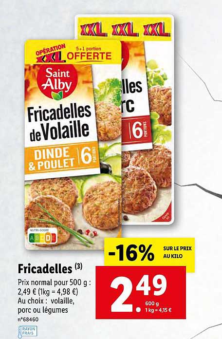 fricadelles saint alby