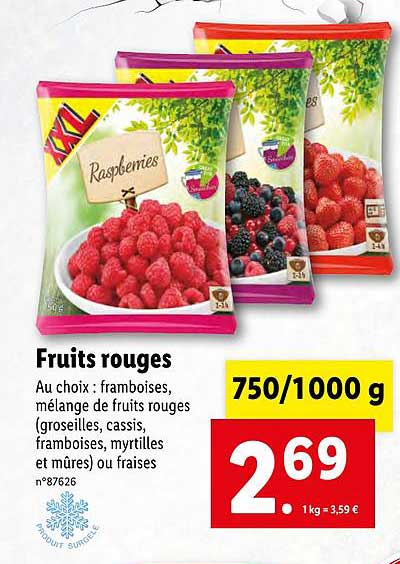 Fruit Rouges