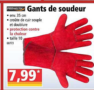 gants de soudeur prd weltek