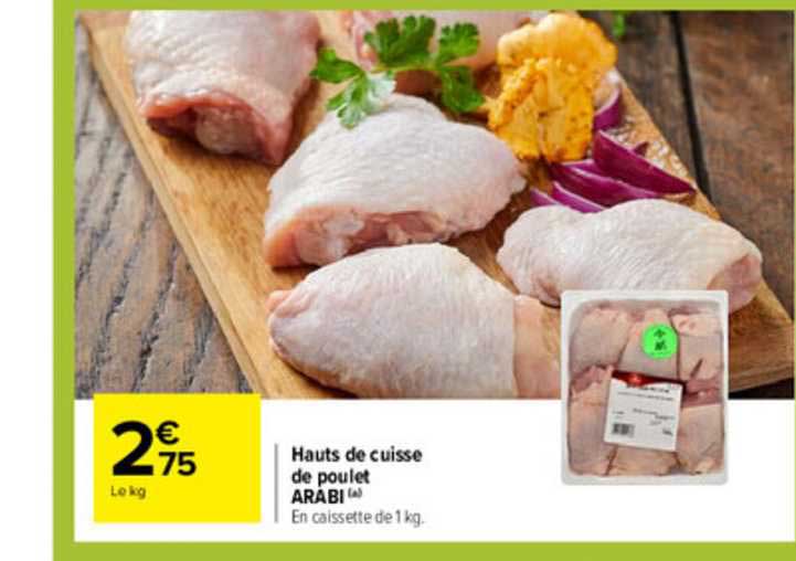 hauts de cuisse de poulet arabi
