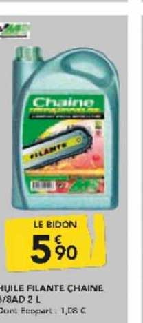 Huile Filante Chaine