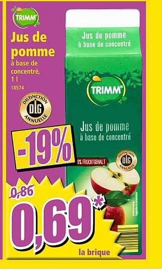 Jus De Pomme Trimm