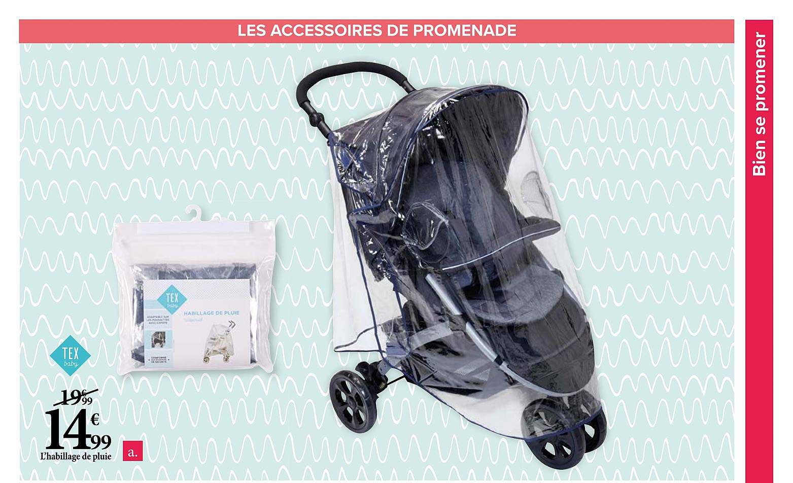 l'habillage de pluie tex baby