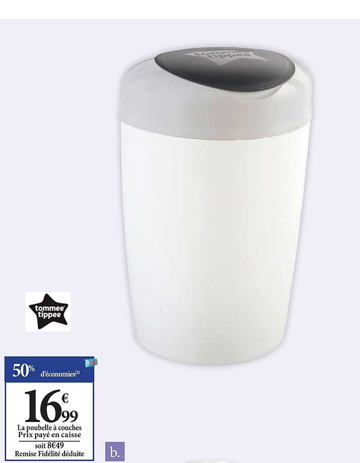 la poubelle à couches tommee tippee