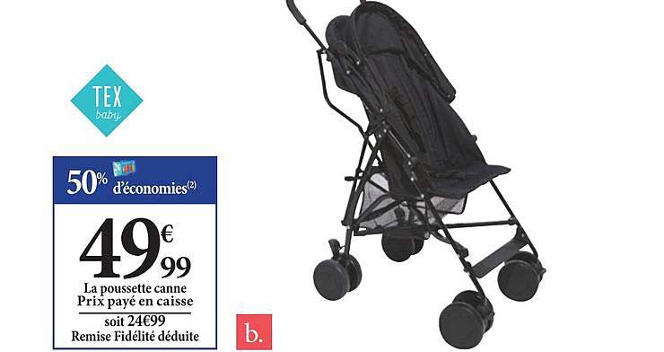 La Poussette Canne Tex Baby