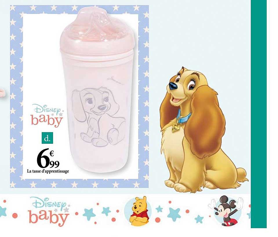 la tasse d'apprentissage disney baby