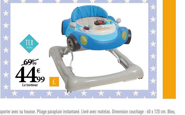 Le Trotteur Tex Baby