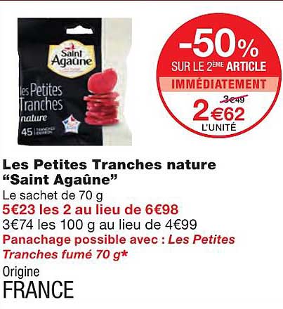 les petites tranches nature "saint agaûne"