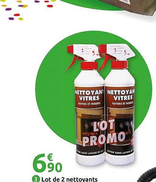 lot de 2 nettoyants