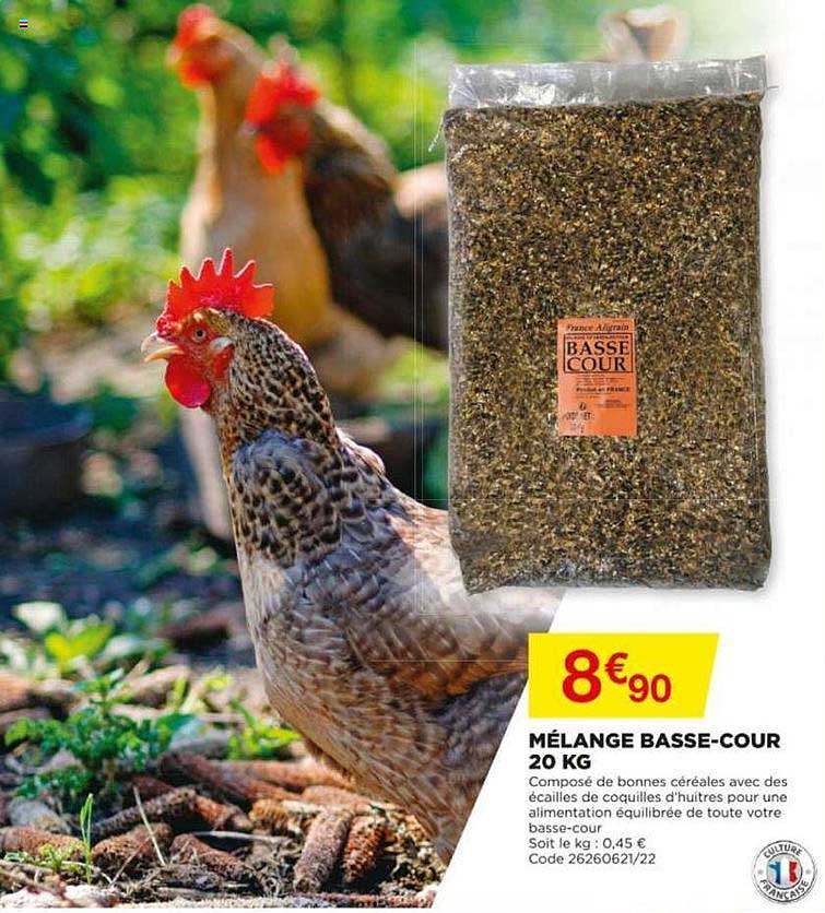mélange basse-cour 20 kg