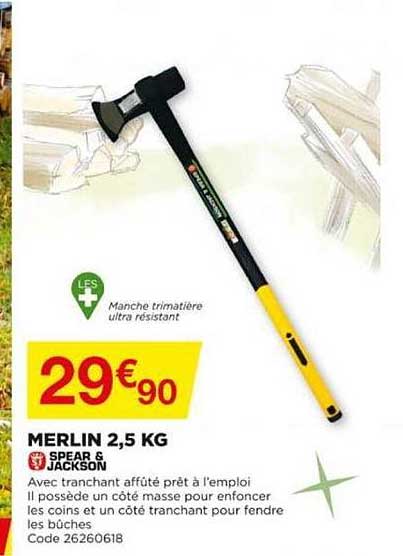 merlin 2,5 kg spear & jackson