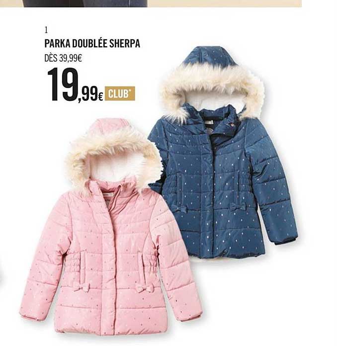 parka doublée sherpa