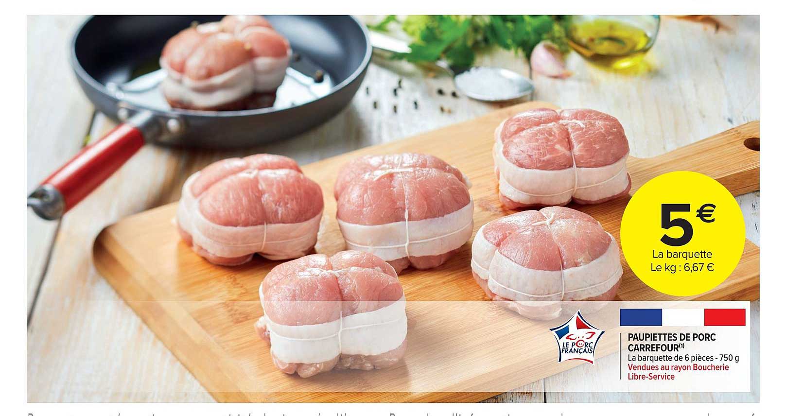 Paupiettes De Porc Carrefour