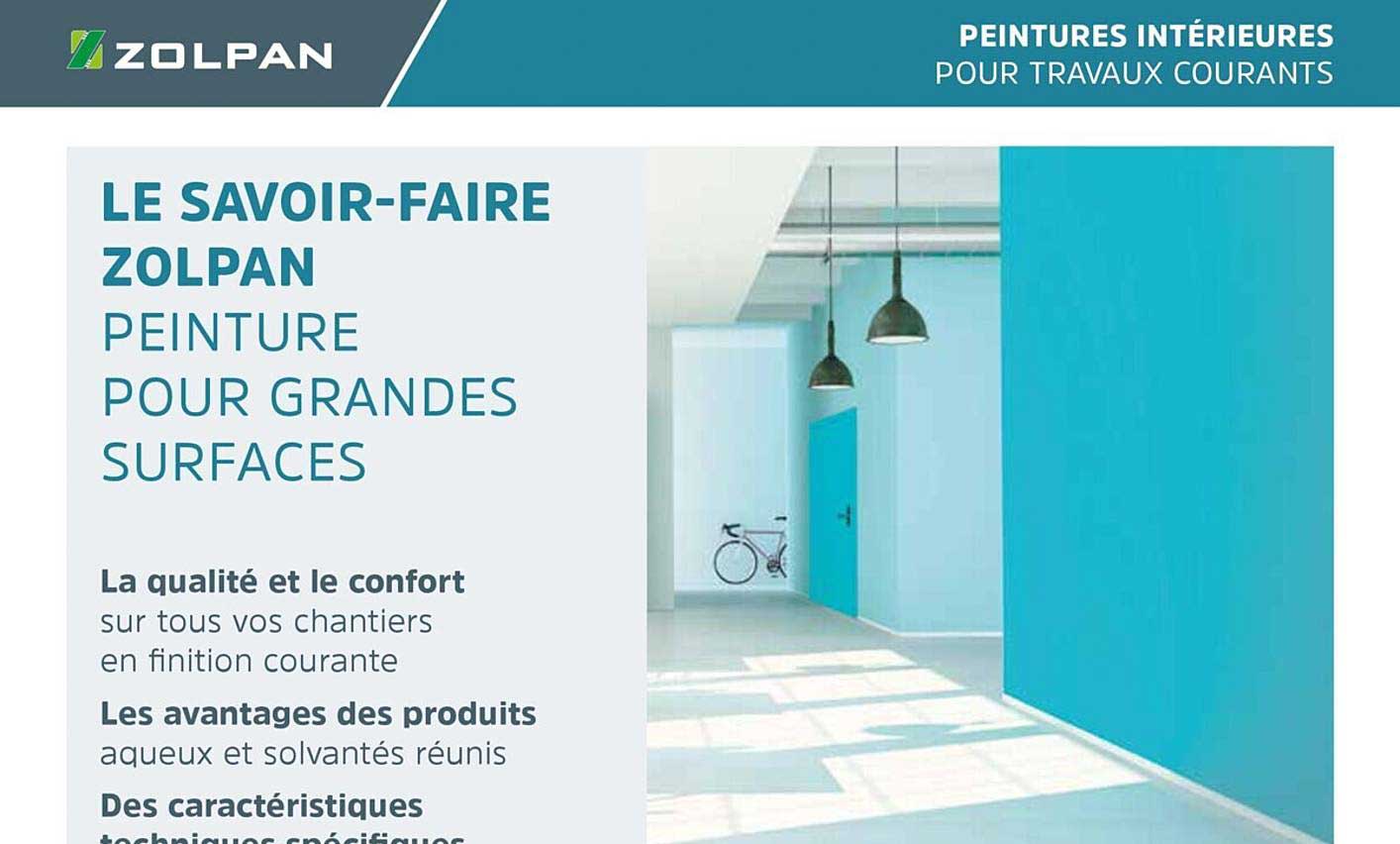 peintures intérieures pour travaux courants