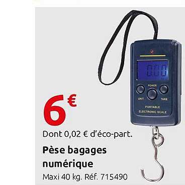 pèse bagages numérique