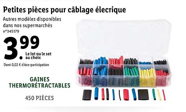 petites pièces pour câblage électrique