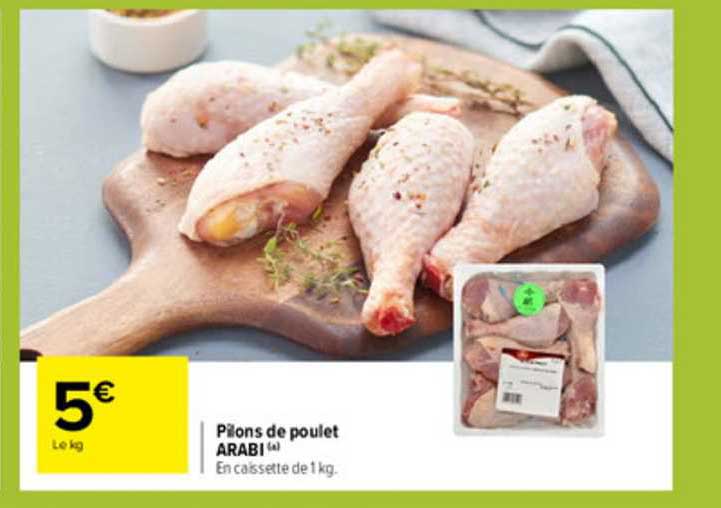 pilons de poulet arabi