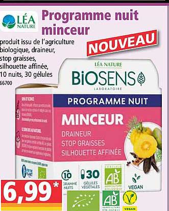 Programme Nuit Minceur Léa Nature