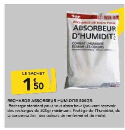 recharge absorbeur humidité 800gr