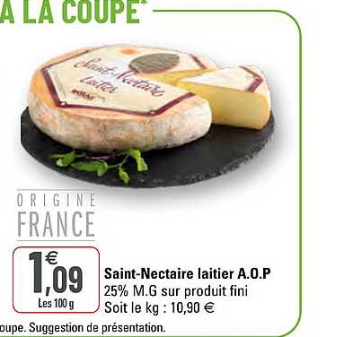 saint-nectaire laitier aop