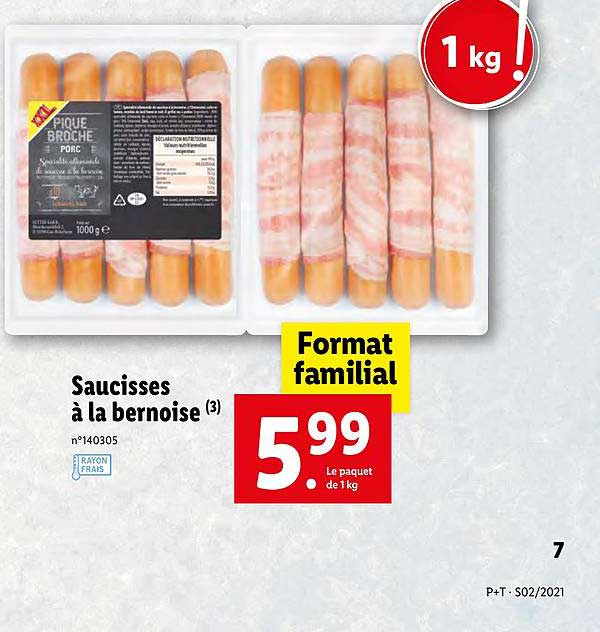 saucisses à la bernoise