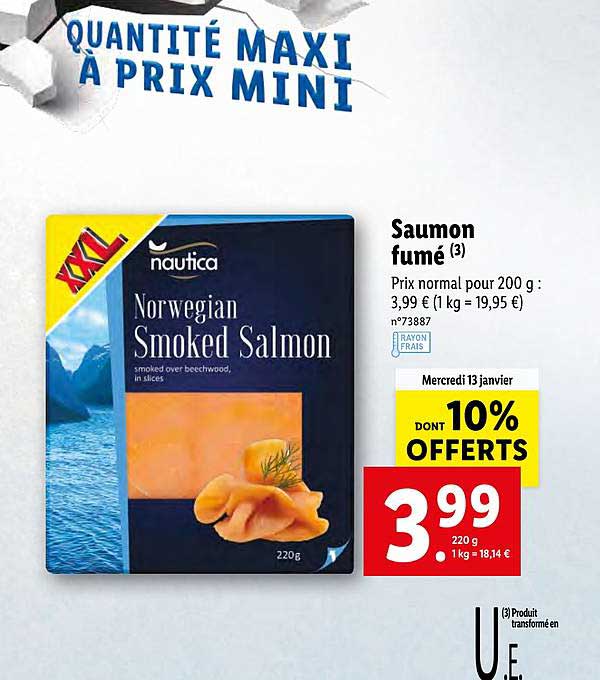 Saumon Fumé Nautica