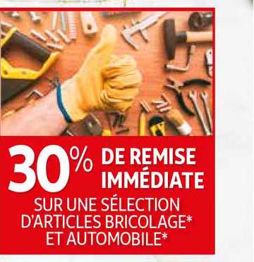 sélection d'articles bricolage et automobile