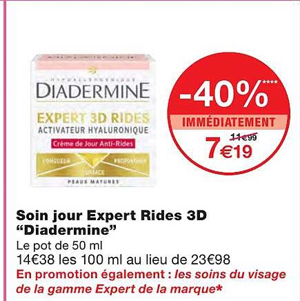 soin jour expert rides 3d "diadermine"
