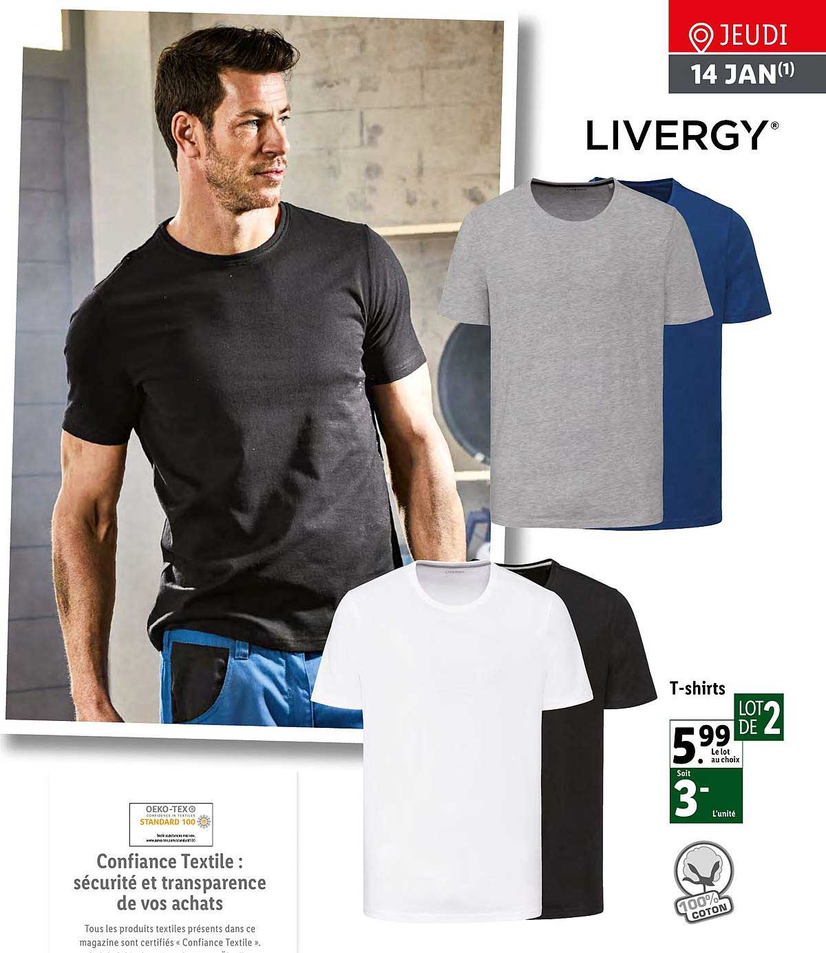 t-shirts livergy