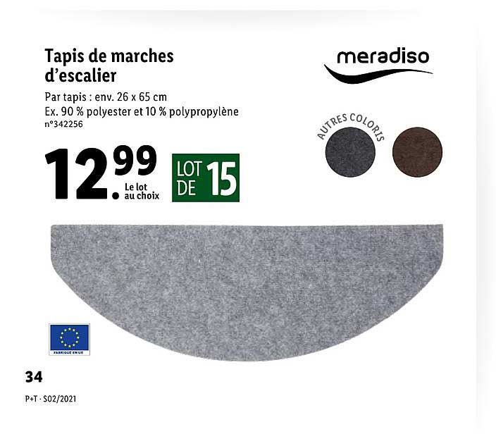 tapis de marches d'escalier meradiso