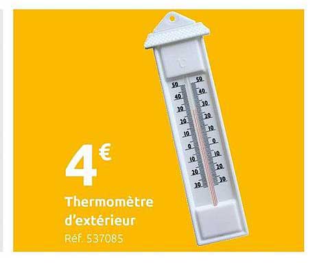 thermomètre d'extérieur