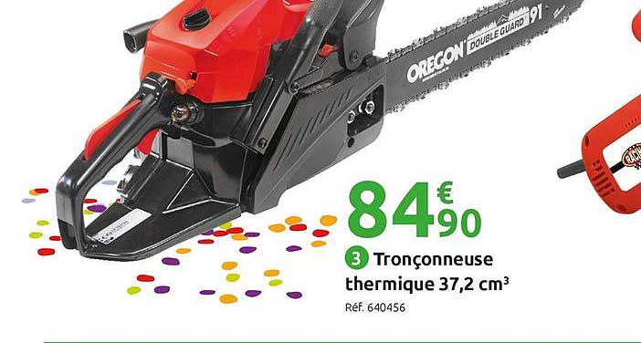 tronçonneuse thermique 37,2 cm3