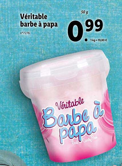 véritable barbe à papa