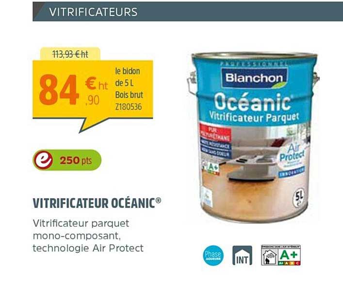 vitrificateur océanic blanchon