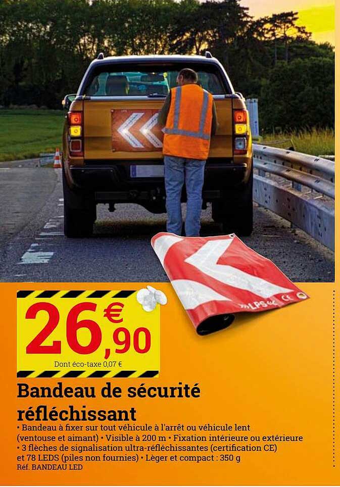 Bandeau De Sécurité Réfléchissant