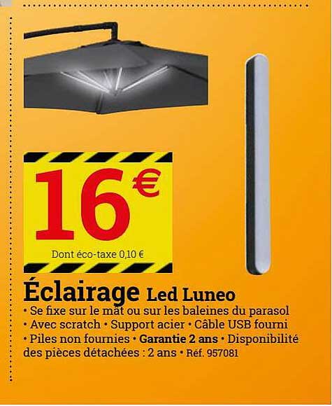 éclairage Led Luneo