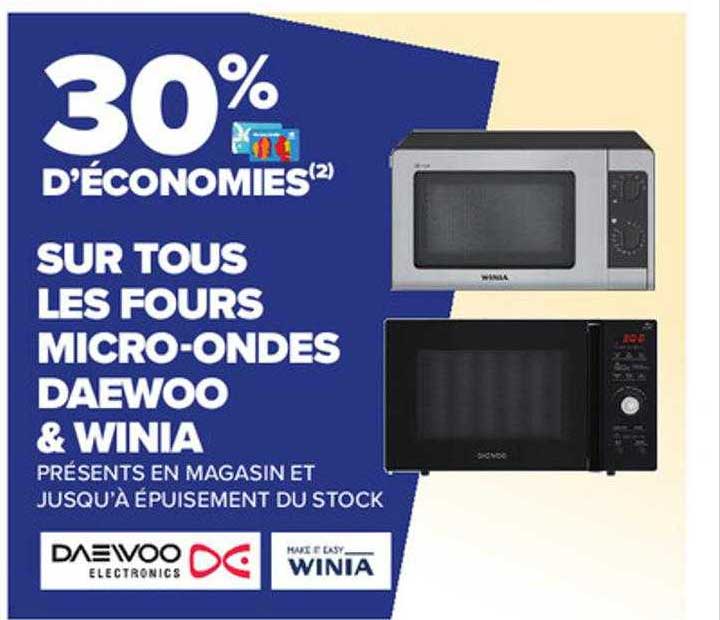 fours micro-ondes daewoo & winia