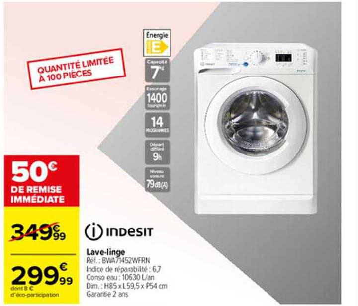 lave-linge indesit