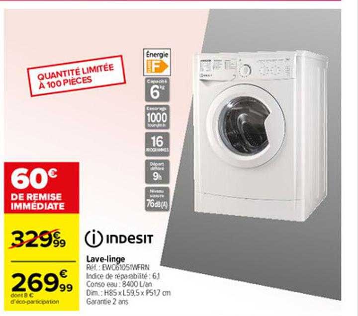 lave-linge indesit