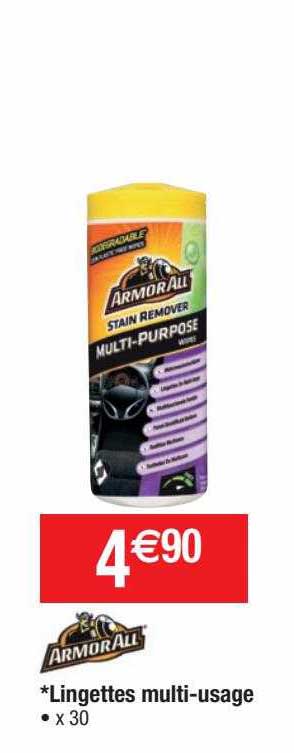 lingettes multi-usage armor all