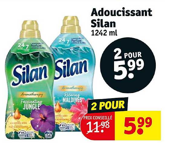 Adoucissant Silan