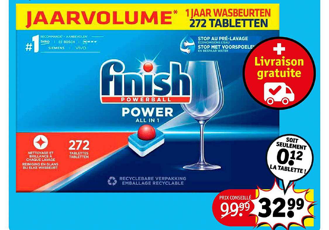finish powerball power all in one