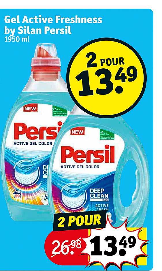 gel active freshness by silan persil
