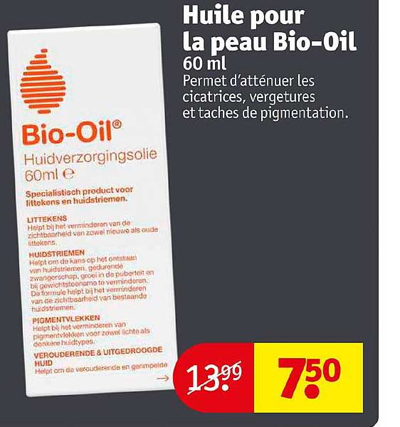 huile pour la peau bio-oil