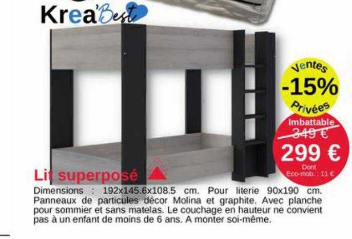 lit superposé kreaBest
