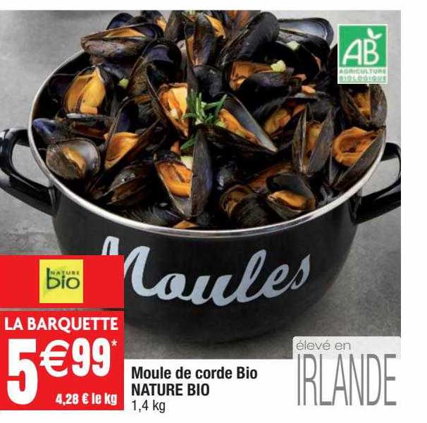 Moule De Corde Bio Nature Bio
