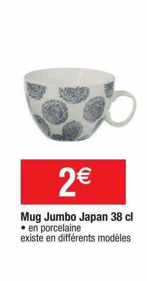 Mug Jumbo Japan 38 Cl