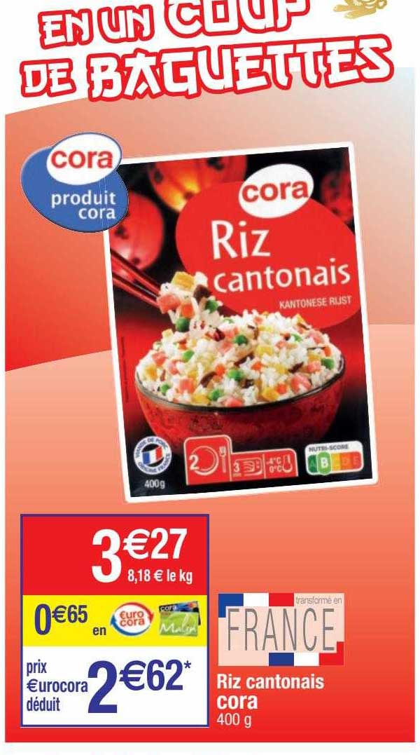 riz cantonais cora